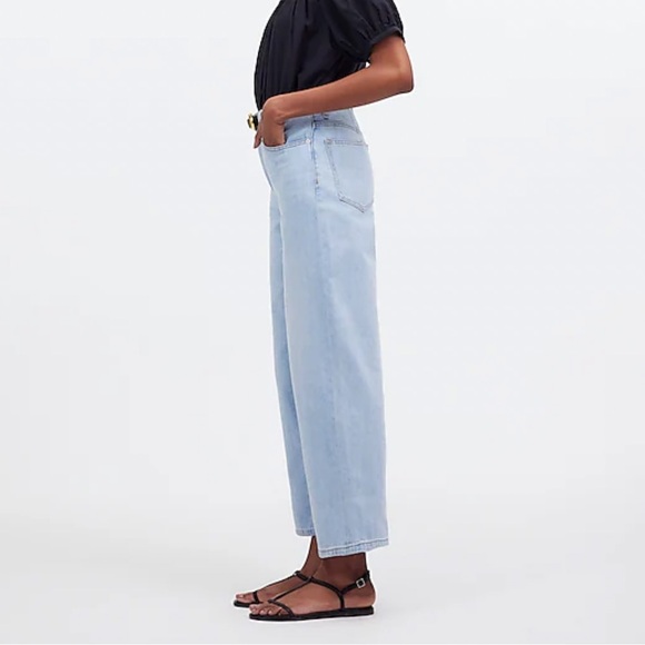 Madewell Perfect Vintage Wide-Leg Crop Jean in Fitzgerald Wash - Picture 2 of 11